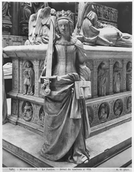 Tomb of Francis II, Duke of Brittany and Marguerite of Foix, (detail)